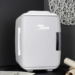 [리퍼브] mz-04 그레이 저소음 미니 화장품 냉장고 온장고 겸용 냉온장고 4리터